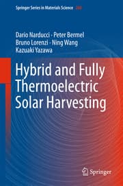 Cover von Hybrid and Fully Thermoelectric Solar Harvesting
