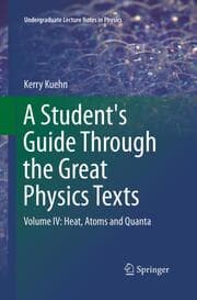Cover von A Student's Guide Through the Great Physics Texts