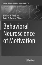 Cover von Behavioral Neuroscience of Motivation