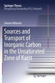 Cover von Sources and Transport of Inorganic Carbon in the Unsaturated Zone of Karst