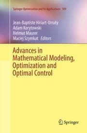 Cover von Advances in Mathematical Modeling, Optimization and Optimal Control