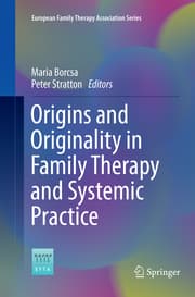 Cover von Origins and Originality in Family Therapy and Systemic Practice