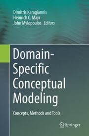 Cover von Domain-Specific Conceptual Modeling
