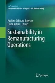 Cover von Sustainability in Remanufacturing Operations