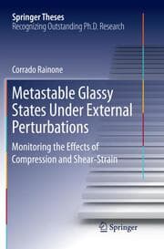 Cover von Metastable Glassy States Under External Perturbations
