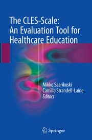 Cover von The CLES-Scale: An Evaluation Tool for Healthcare Education