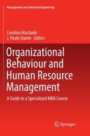 Cover von Organizational Behaviour and Human Resource Management