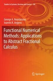 Cover von Functional Numerical Methods: Applications to Abstract Fractional Calculus