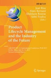 Cover von Product Lifecycle Management and the Industry of the Future