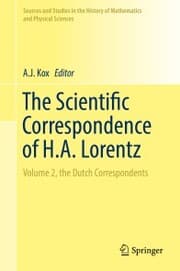Cover von The Scientific Correspondence of H.A. Lorentz