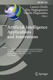 Cover von Artificial Intelligence Applications and Innovations
