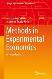 Cover von Methods in Experimental Economics