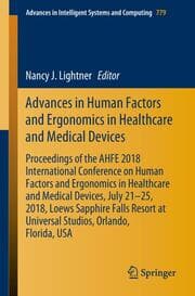 Cover von Advances in Human Factors and Ergonomics in Healthcare and Medical Devices