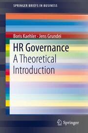 Cover von HR Governance