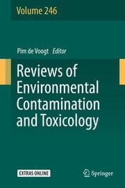 Cover von Reviews of Environmental Contamination and Toxicology Volume 246
