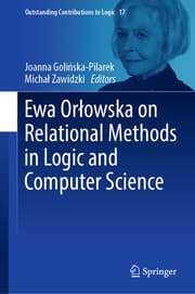Cover von Ewa Orlowska on Relational Methods in Logic and Computer Science