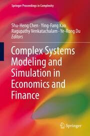 Cover von Complex Systems Modeling and Simulation in Economics and Finance