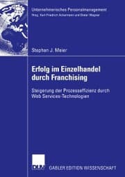 Cover von Erfolg im Einzelhandel durch Franchising
