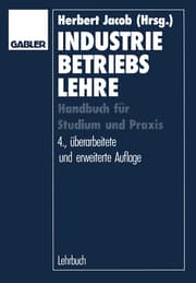 Cover von Industriebetriebslehre