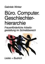 Cover von Büro.Computer.Geschlechterhierarchie