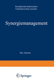 Cover von Synergiemanagement