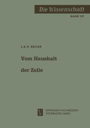 Cover von Vom Haushalt der Zelle