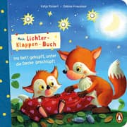 Cover von Mein Lichter-Klappen-Buch - Ins Bett gehüpft, unter die Decke geschlüpft