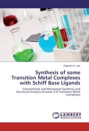Cover von Synthesis of some Transition Metal Complexes with Schiff Base Ligands