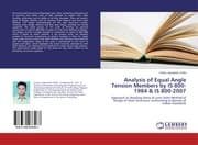 Cover von Analysis of Equal Angle Tension Members by IS 800-1984 & IS 800-2007