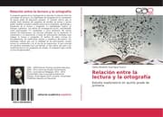 Cover von Relación entre la lectura y la ortografía