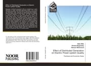 Cover von Effect of Distributed Generation on Electric Power system Quality