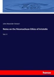 Cover von Notes on the Nicomachean Ethics of Aristotle