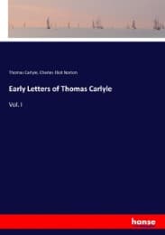 Cover von Early Letters of Thomas Carlyle