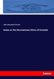 Cover von Notes on the Nicomachean Ethics of Aristotle