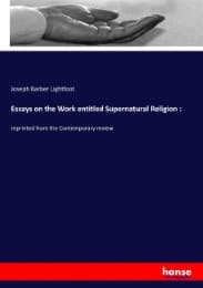 Cover von Essays on the Work entitled Supernatural Religion :