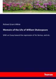 Cover von Memoirs of the Life of William Shakespeare
