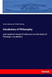 Cover von Vocabulary of Philosophy
