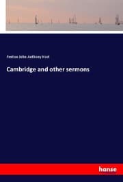 Cover von Cambridge and other sermons