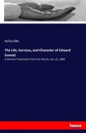 Cover von The Life, Services, and Character of Edward Everett