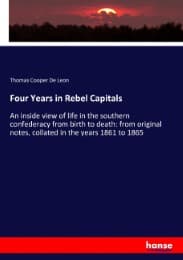 Cover von Four Years in Rebel Capitals