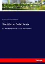 Cover von Side-Lights on English Society