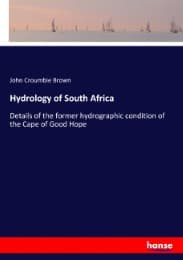 Cover von Hydrology of South Africa