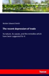 Cover von The recent depression of trade