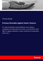 Cover von Precious Remedies Against Satan's Devices