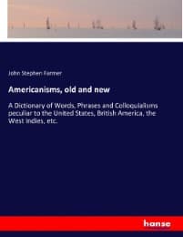 Cover von Americanisms, old and new