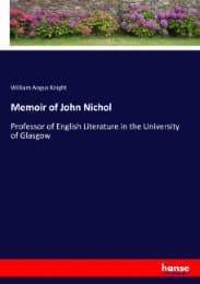 Cover von Memoir of John Nichol