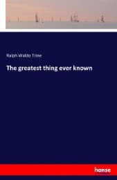 Cover von The greatest thing ever known