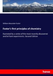 Cover von Foster's first principles of chemistry