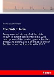 Cover von The Birds of India