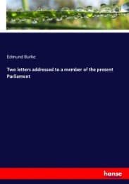 Cover von Two letters addressed to a member of the present Parliament
